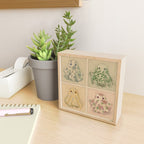 Floral Ghosties Mini Art Print Gallery Image 2