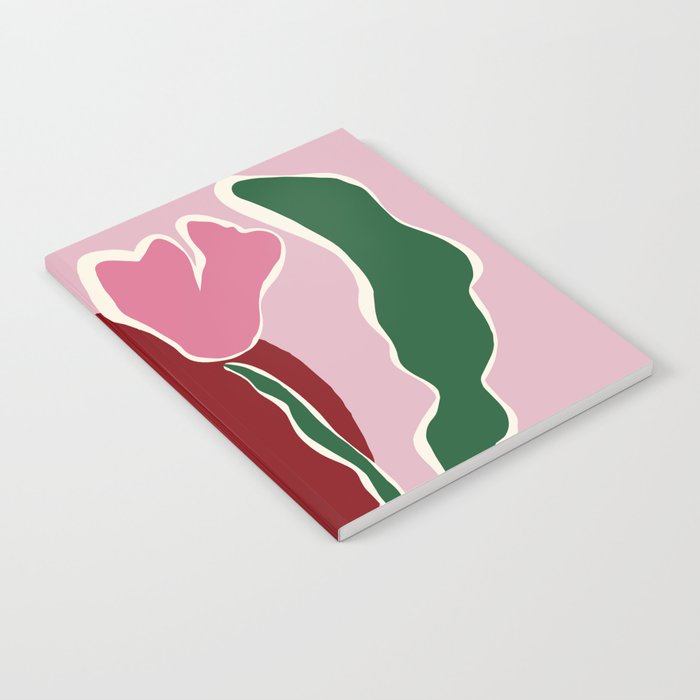 Retro minimal flower IV Notebook Gallery Image 2
