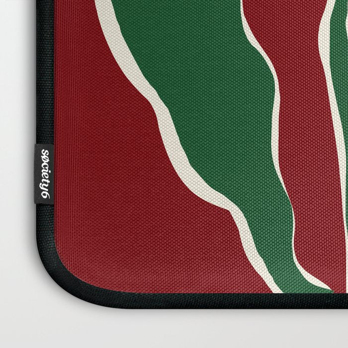 Retro minimal flower IV Laptop Sleeve Gallery Image 3