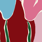 Retro minimal flower IV Coffee Mug Gallery Image 2
