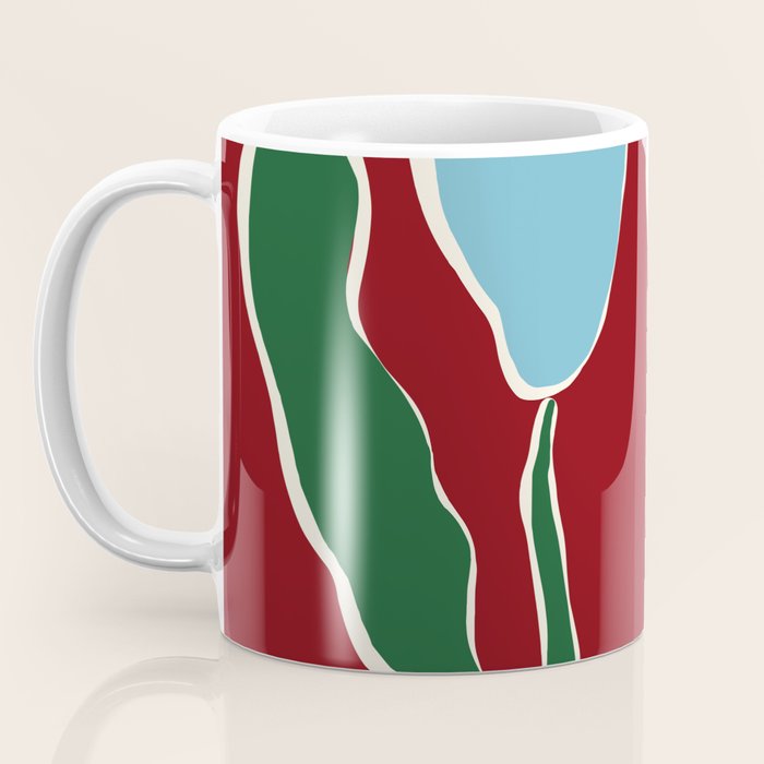 Retro minimal flower IV Coffee Mug Gallery Image 3
