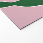 Retro minimal flower IV Welcome Mat Gallery Image 2