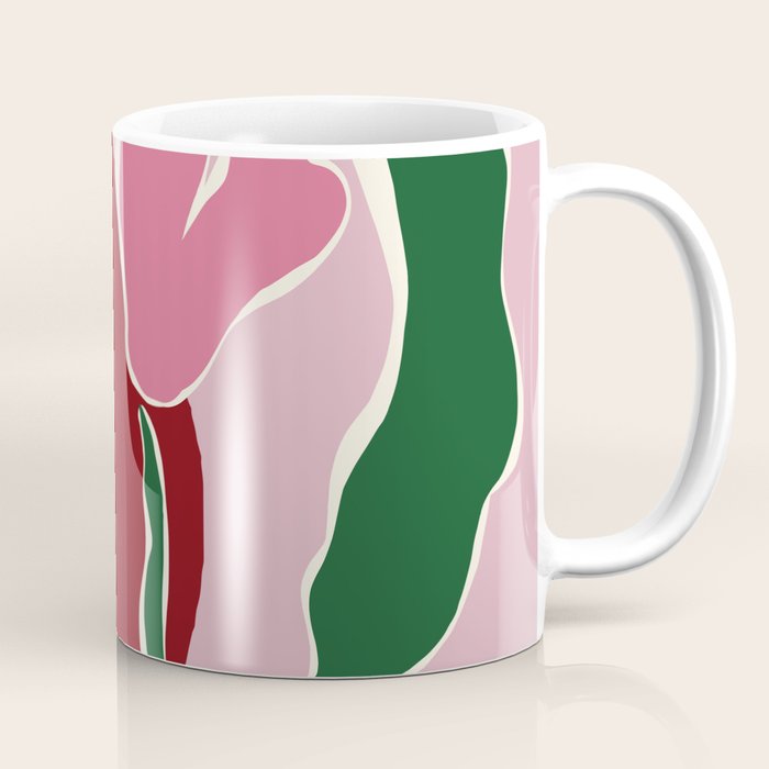 Retro minimal flower IV Coffee Mug Gallery Image 1