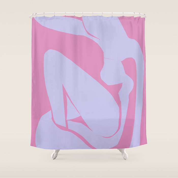 The Blue Nude at Dawn by Henri Matisse Shower Curtain Gallery Image 1