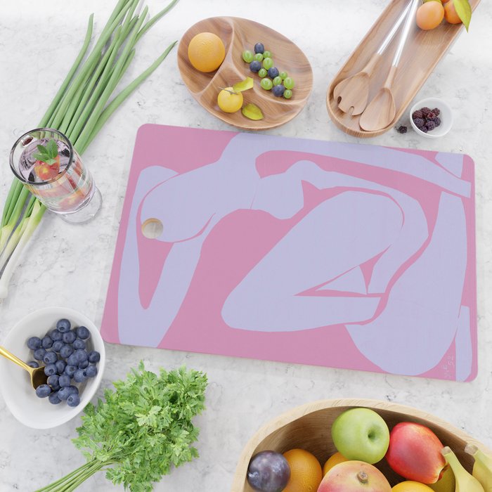 The Blue Nude at Dawn by Henri Matisse Cutting Board Gallery Image 2