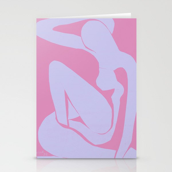 The Blue Nude at Dawn by Henri Matisse Stationery Card Gallery Image 2