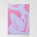 The Blue Nude at Dawn by Henri Matisse Stationery Card Gallery Image 2