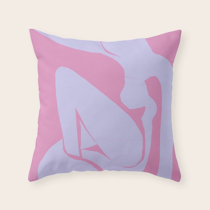 The Blue Nude at Dawn by Henri Matisse Throw Pillow Gallery Image 6