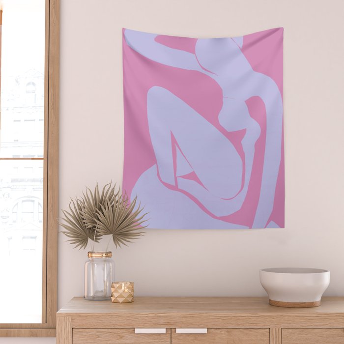 The Blue Nude at Dawn by Henri Matisse Wall Tapestry Gallery Image 2