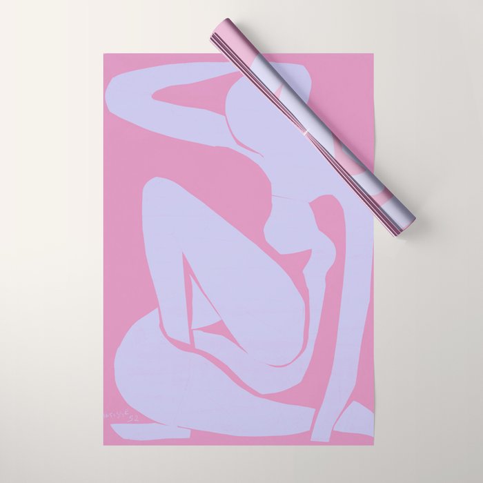 The Blue Nude at Dawn by Henri Matisse Wrapping Paper Gallery Image 1