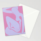 The Blue Nude at Dawn by Henri Matisse Stationery Card Gallery Image 2