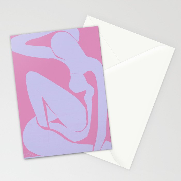 The Blue Nude at Dawn by Henri Matisse Stationery Card Gallery Image 2