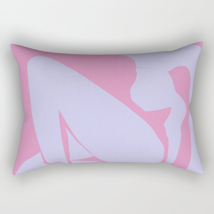 The Blue Nude at Dawn by Henri Matisse Rectangular Pillow Gallery Image 2