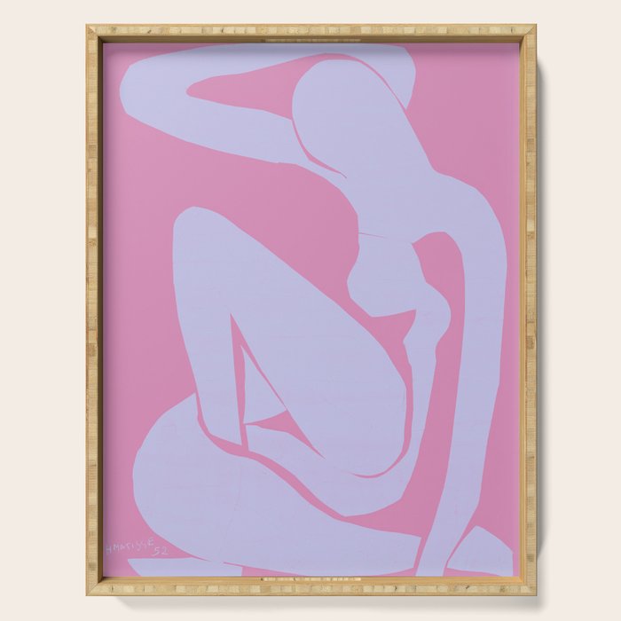 The Blue Nude at Dawn by Henri Matisse Serving Tray Gallery Image 1