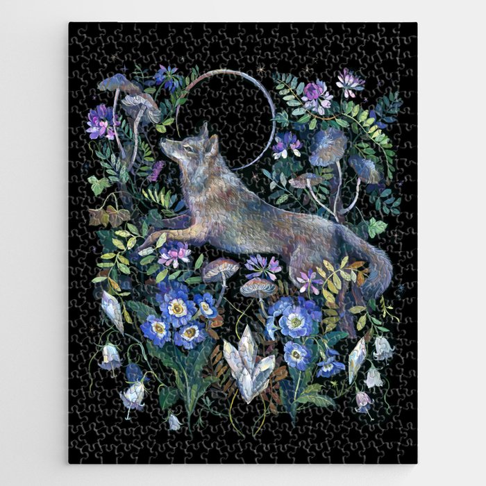 Moon Wolf Jigsaw Puzzle Gallery Image 1