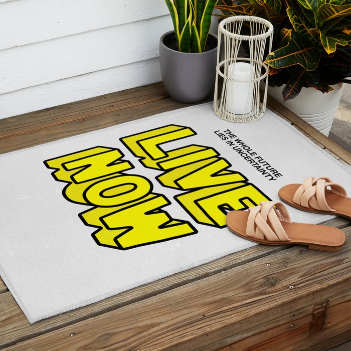 The Future: Live Now Outdoor Rug Gallery Image 2