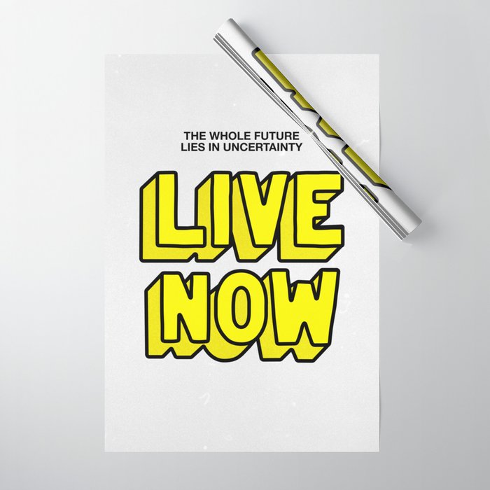The Future: Live Now Wrapping Paper Gallery Image 1