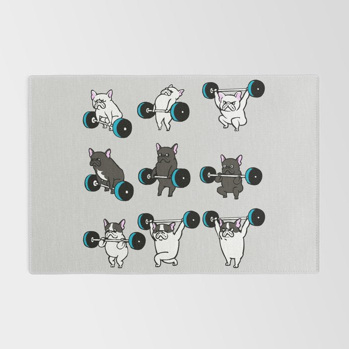 OLYMPIC LIFTING FRENCHIE Rug Gallery Image 2