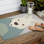 Whimsy Kangaroo, Animal Portrait Outdoor Rug Gallery Image 2