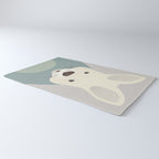 Whimsy Kangaroo, Animal Portrait Rug Gallery Image 3