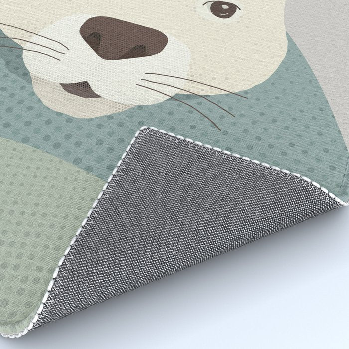 Whimsy Kangaroo, Animal Portrait Rug Gallery Image 4