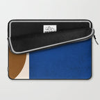 Earthy Eclectic Arches - Blue & Brown Laptop Sleeve Gallery Image 2