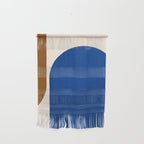 Earthy Eclectic Arches - Blue & Brown Wall Hanging Gallery Image 1