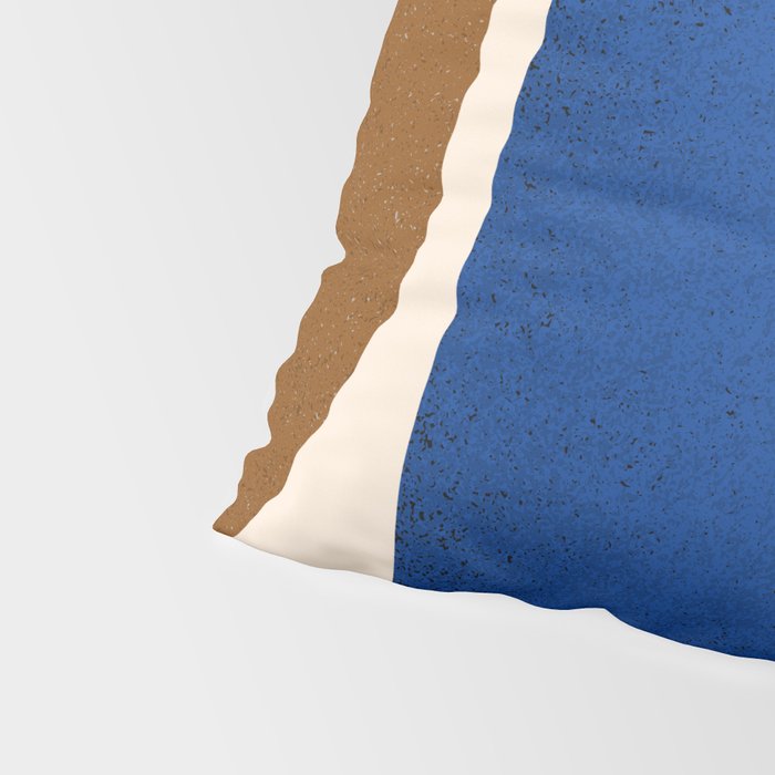 Earthy Eclectic Arches - Blue & Brown Pillow Sham Gallery Image 4