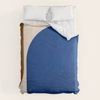 Earthy Eclectic Arches - Blue & Brown Comforter Gallery Image 6