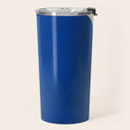 Earthy Eclectic Arches - Blue & Brown Travel Mug Gallery Image 2