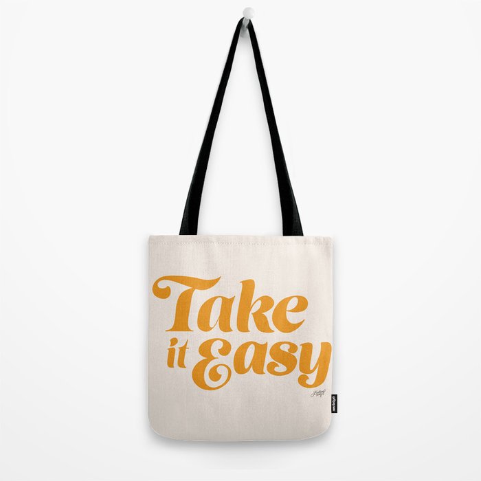 Take it Easy (Yellow Palette) Tote Bag Gallery Image 2