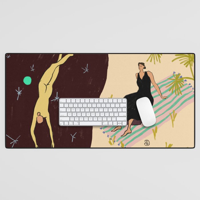 YIN AND YANG Desk Mat Gallery Image 1