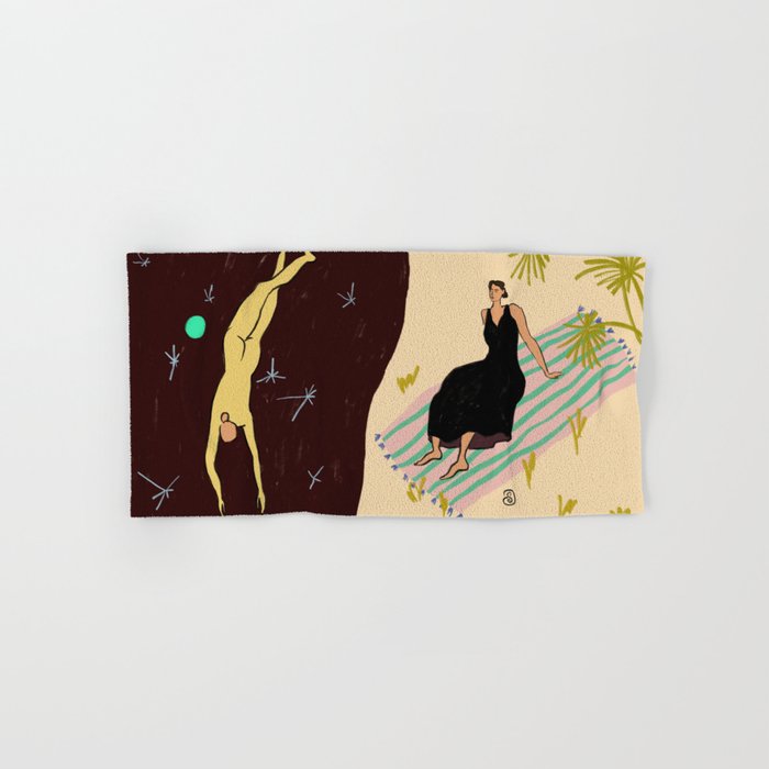 YIN AND YANG Bath Towel Gallery Image 1