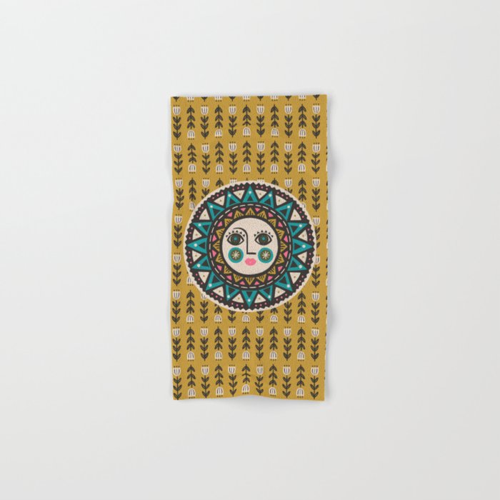 Sunshine & Flowers Bath Towel Gallery Image 1