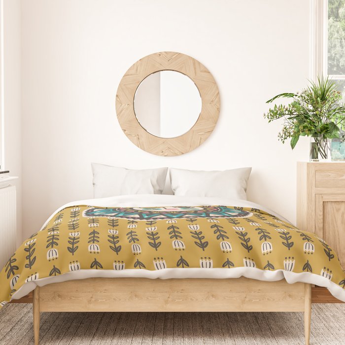 Sunshine & Flowers Duvet Cover Gallery Image 3