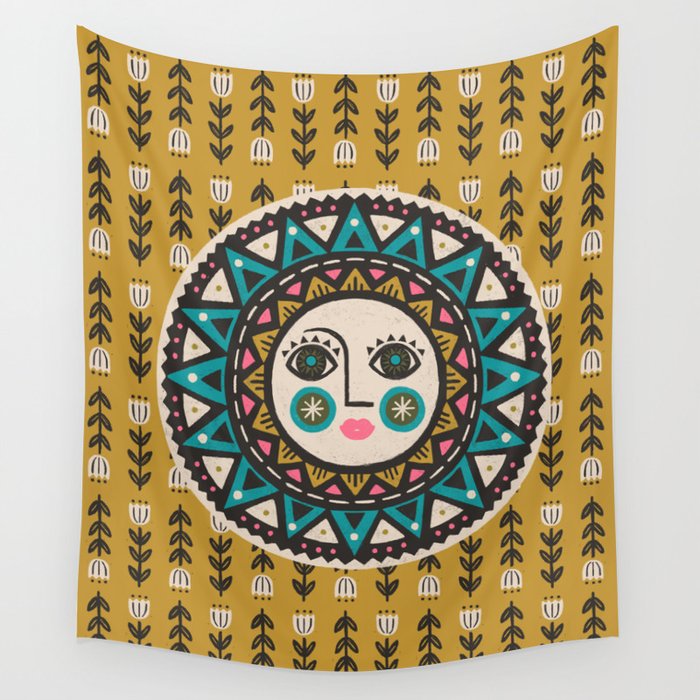 Sunshine & Flowers Wall Tapestry Gallery Image 4