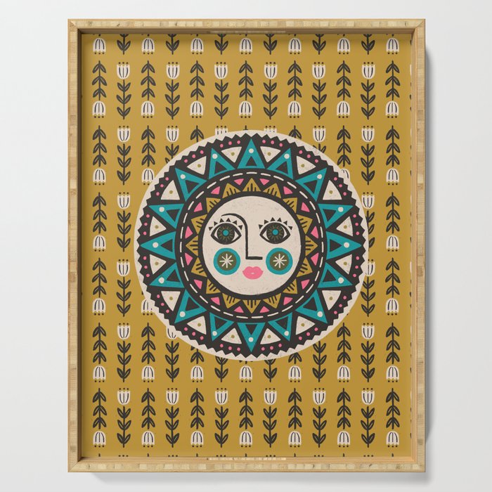 Sunshine & Flowers Serving Tray Gallery Image 1