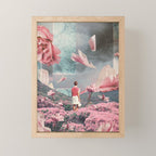 Trying to accept the Distance Mini Art Print Gallery Image 1