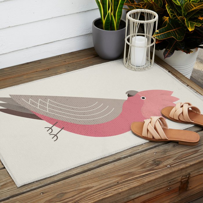 Whimsy Galah Outdoor Rug Gallery Image 2