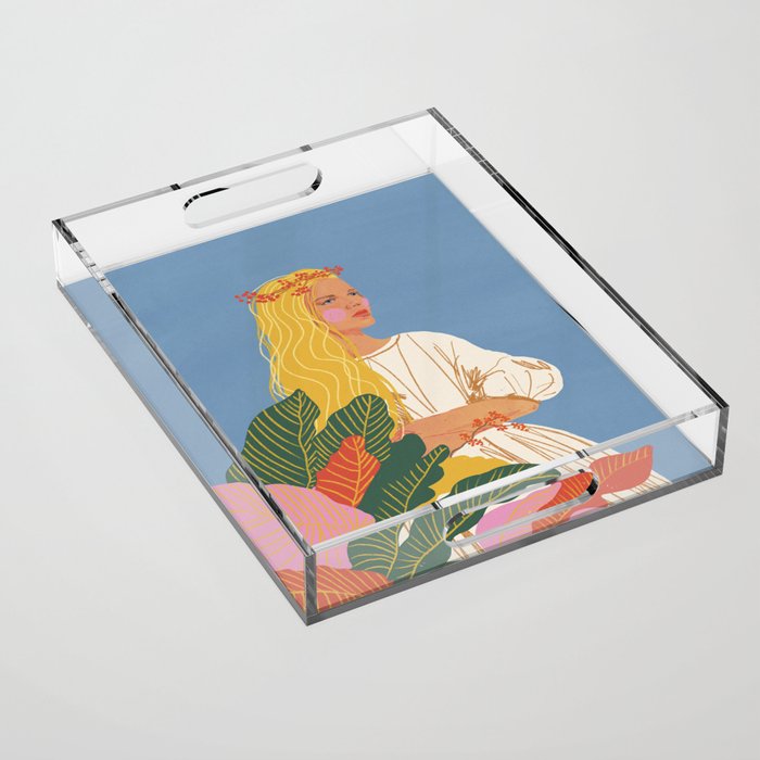 Her Name Is Courage Acrylic Tray Gallery Image 1
