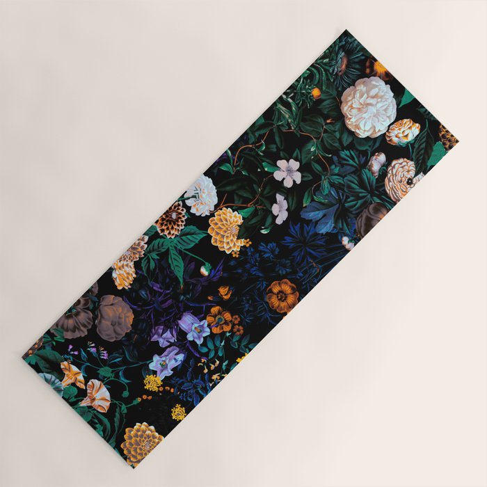 Multicolor Night Forest Yoga Mat Gallery Image 1