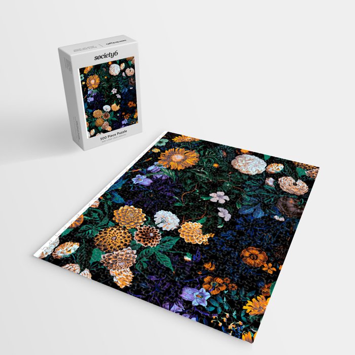 Multicolor Night Forest Jigsaw Puzzle Gallery Image 2