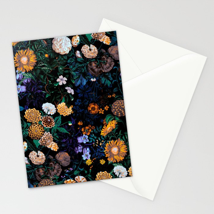 Multicolor Night Forest Stationery Card Gallery Image 2