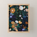 Multicolor Night Forest Mini Art Print Gallery Image 1