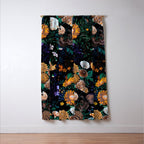 Multicolor Night Forest Window Curtain Gallery Image 3
