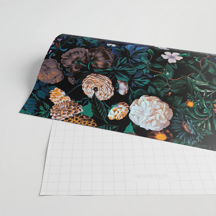 Multicolor Night Forest Wrapping Paper Gallery Image 2