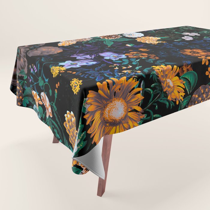 Multicolor Night Forest Tablecloth Gallery Image 1