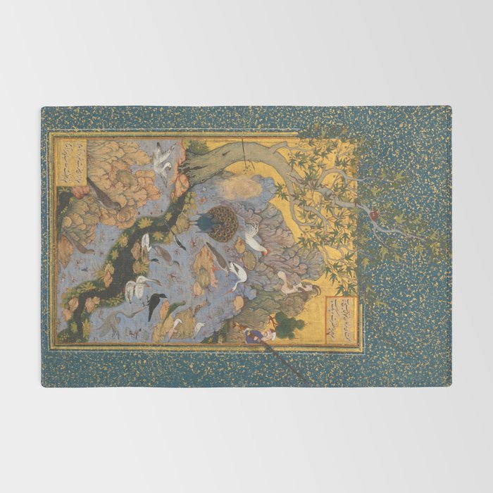 Concourse Of The Birds By Habiballah Of Sava Rug Gallery Image 2