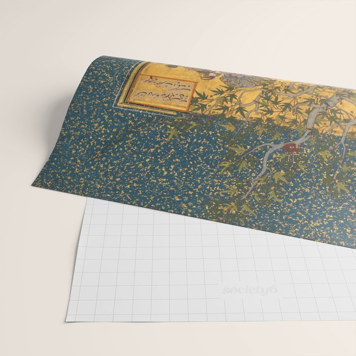 Concourse Of The Birds By Habiballah Of Sava Wrapping Paper Gallery Image 2