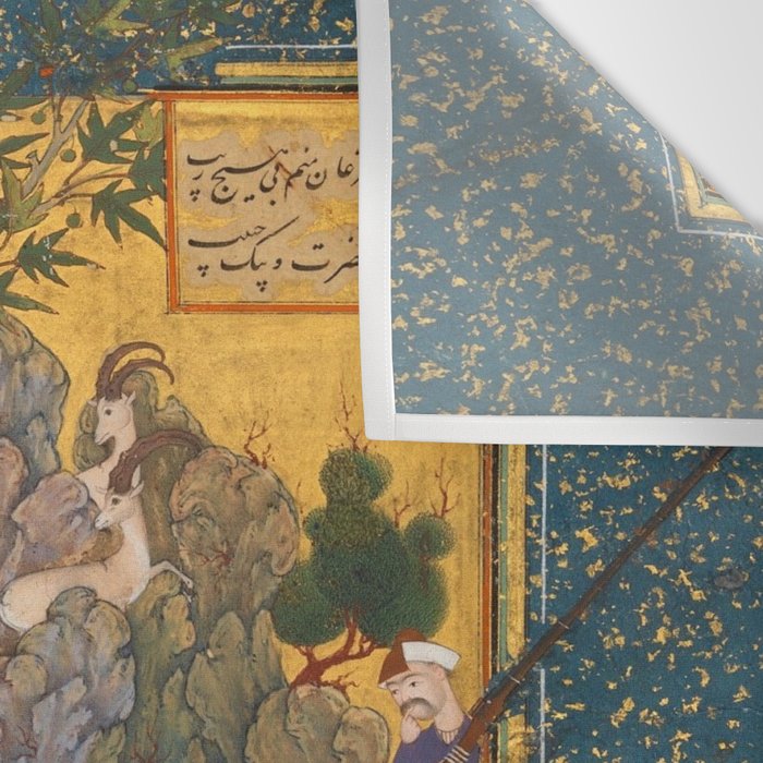 Concourse Of The Birds By Habiballah Of Sava Wall Tapestry Gallery Image 3